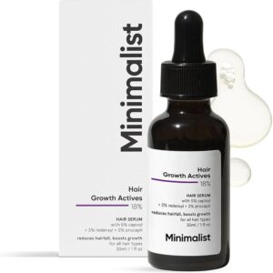 Minimalist Hair Growth Actives 18% Hair Serum