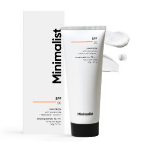 Minimalist SPF 50 Sunscreen