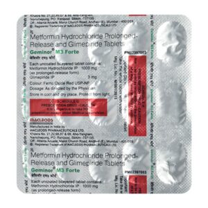 Geminor M 3 Forte Tablet