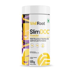 Asclepius's WELLROOT SLIMDOC POWDER-CREAMY BANANA FLAVOR
