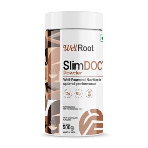 Asclepius's WELLROOT SLIMDOC POWDER- RICH CHOCLATE FLAVOR