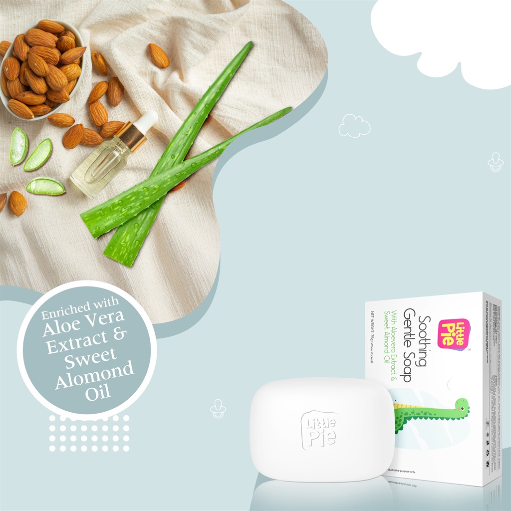 LITTLE PIE SOOTHING BABY GENTLE SOAP 3