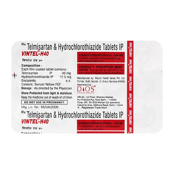 Vintel H 40 Tablet