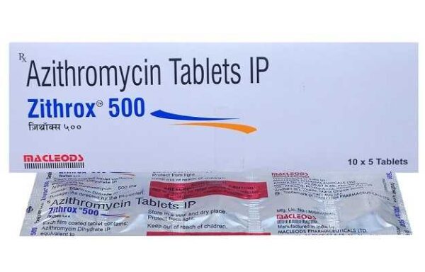 Zithrox 500 Tablet