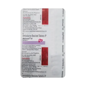 Amlovas 10 Tablet