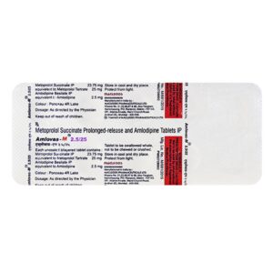 Amlovas-M 2.5/25 Tablet