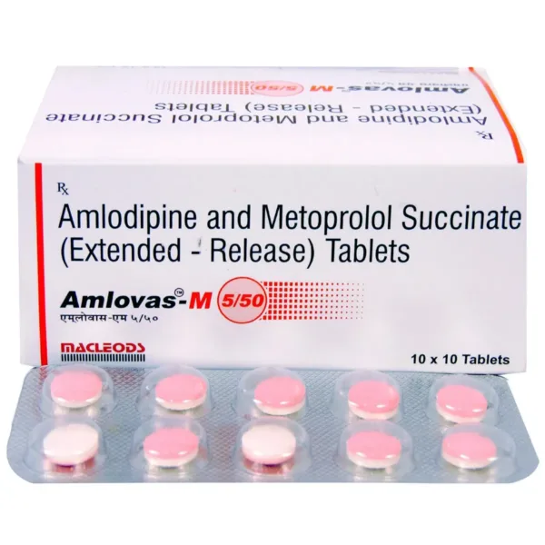 Amlovas-M 5/50 Tablet