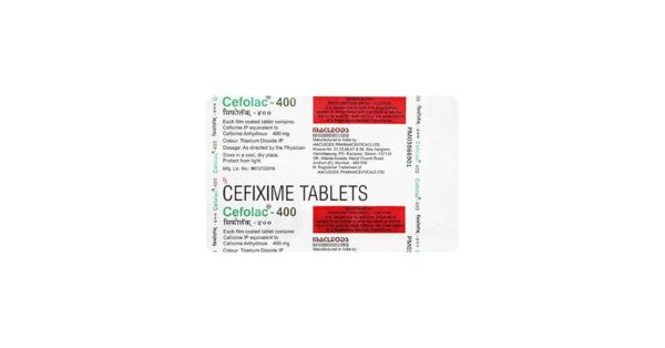 Cefolac 400 Tablet
