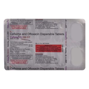 Cefolac-O 100mg/100mg Tablet DT