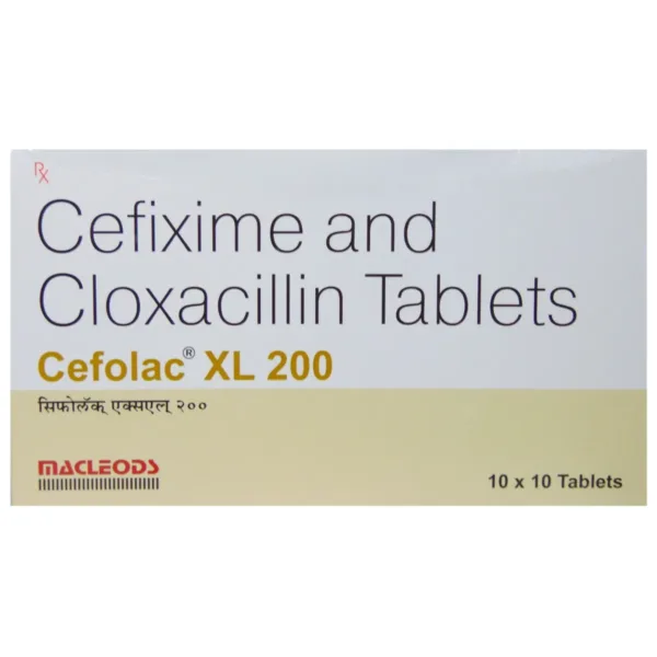 Cefolac XL 200 Tablet