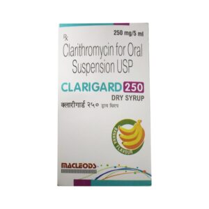 Clarigard 250mg Dry Syrup Banana