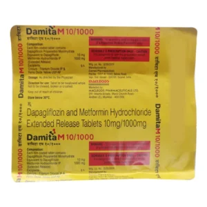 Damita M 10/1000 Tablet