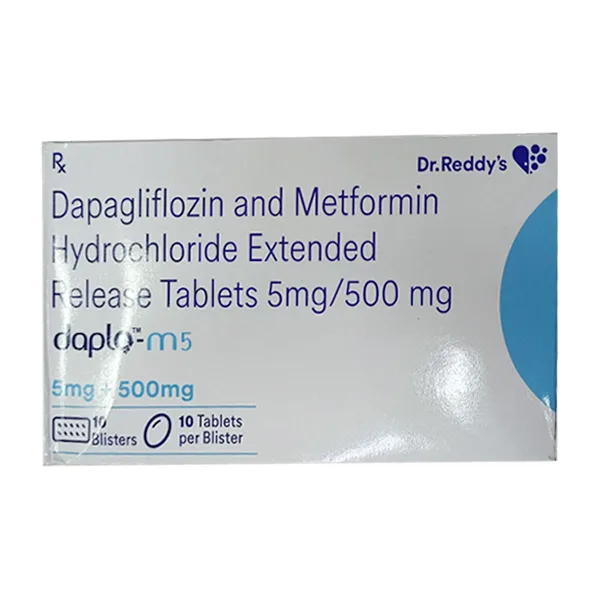 Daplo M 5mg/500mg Tablet