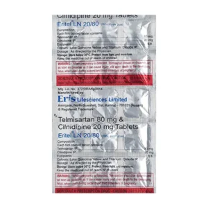 Eritel LN 20/80 Tablet