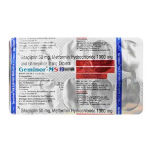 Geminor MS 50mg/2mg/1000mg Tablet
