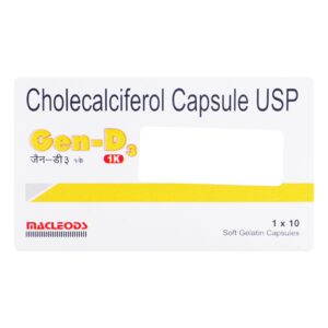 Gen-D3 1K Soft Gelatin Capsule
