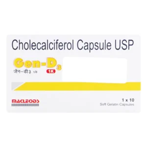 Gen-D3 1K Soft Gelatin Capsule