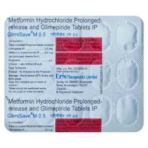 Glimisave M 0.5 Tablet