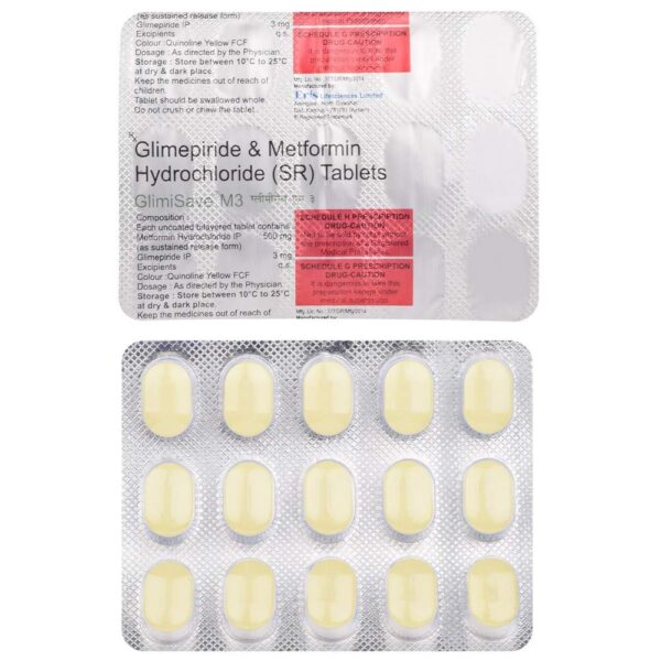Glimisave M 3 Tablet