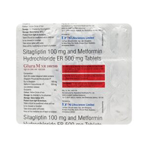 Glura M XR 100/500 Tablet