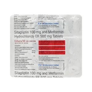 Glura M XR 100/500 Tablet