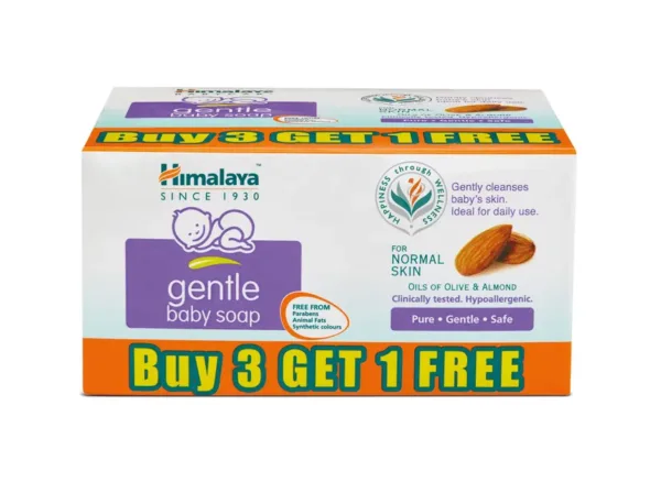 Himalaya's Gentle Baby Soap (Buy 3 Get 1 Free)
