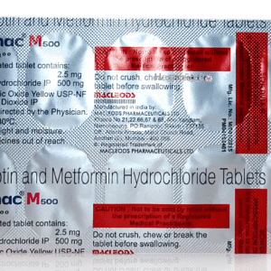 Linamac M 500mg/2.5mg Tablet