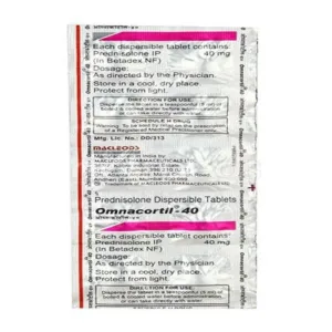 Omnacortil 40 Tablet DT