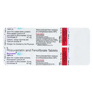 Rosumac F 67mg/10mg Tablet