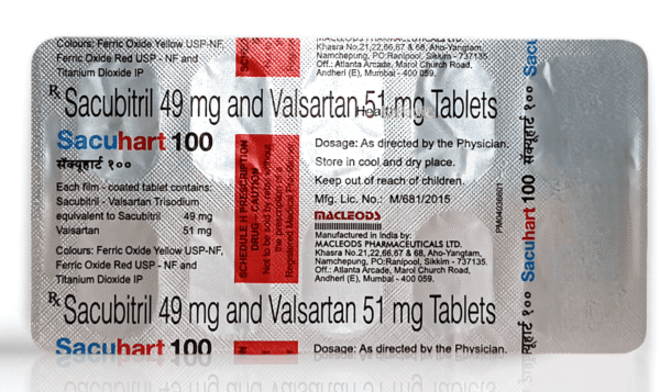 Sacuhart 100 Tablet