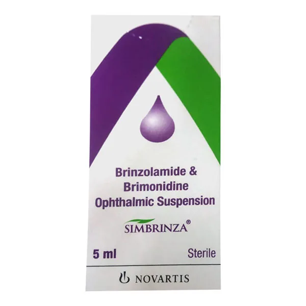 "Simbrinza Ophthalmic Suspension, Simbrinza Ophthalmic Suspension price, Simbrinza Ophthalmic Suspension alternatives, Brinzolamide+Brimonidine"
