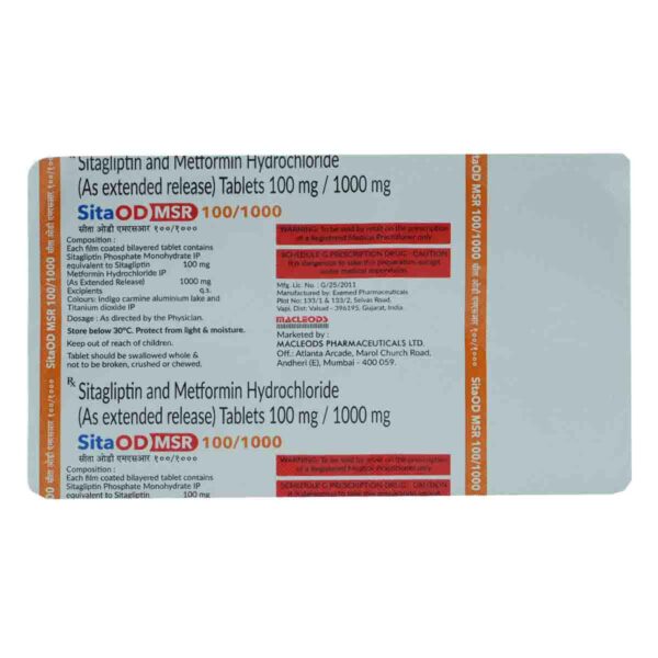 SitaOD MSR 100/1000 Tablet
