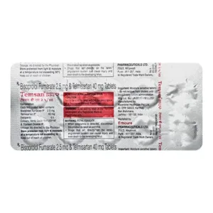 Temsan BS 2.5mg/40mg Tablet