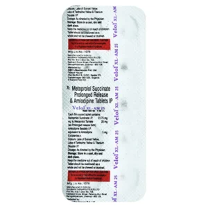 Velol AM 5mg/25mg Tablet XL