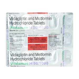 Vildamac M 50/1000 Tablet