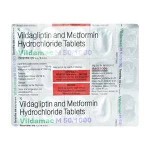 Vildamac M 50/1000 Tablet