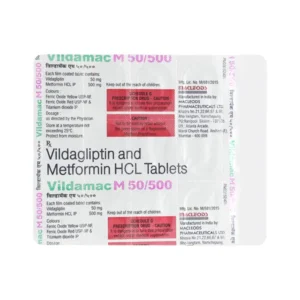 Vildamac M 50/500 Tablet