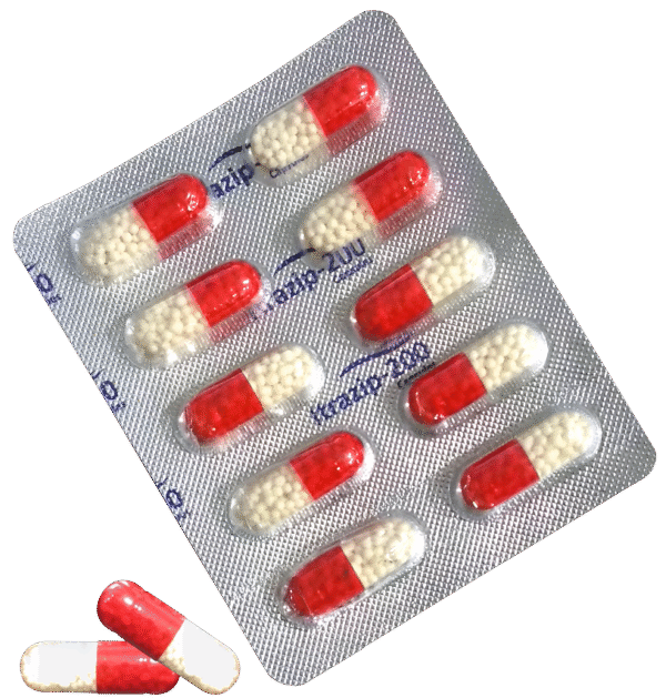 itrazip 200 strip
