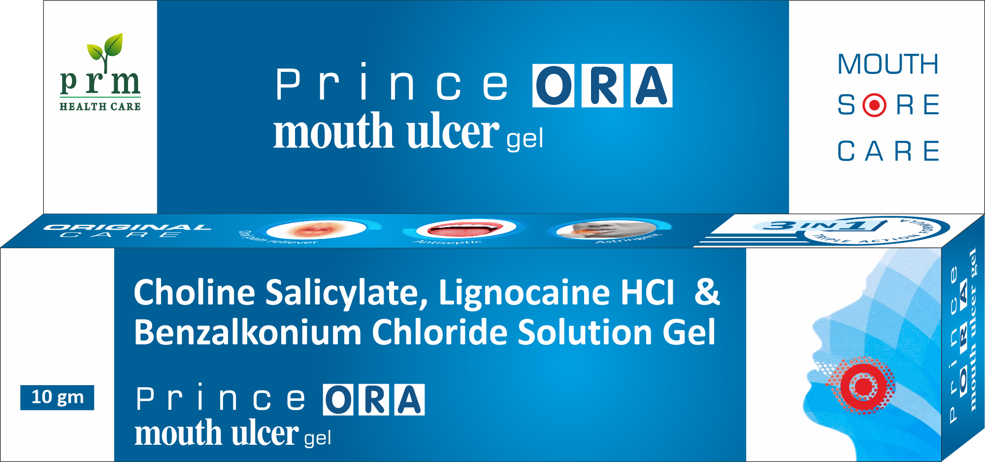 prince ora gel front