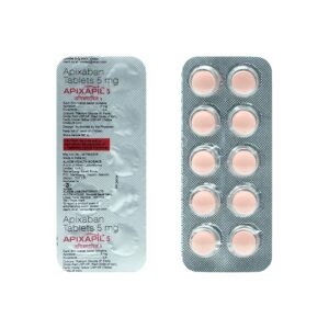 Apixapil 5 Tablet, Apixapil Tablet, Apixaban 5 mg Tablet, Apixaban Tablet, Blood Thinner Tablet, Anticoagulant Medicine, Factor Xa Inhibitor, Stroke Prevention Medicine, Atrial Fibrillation Medicine, Deep Vein Thrombosis Treatment, Pulmonary Embolism Medicine, DVT Treatment Tablet, Blood Clot Prevention Medicine, Apixapil 5 Uses, Apixapil 5 Benefits, Prescription Anticoagulant, Alkem Laboratories Products, Oral Blood Thinner, PE Treatment Medicine, Cardiovascular Medicine.