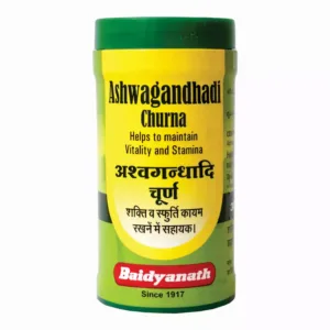 Baidyanath Ashwagandhadi Churna, Ashwagandhadi Churna benefits, Ayurvedic strength powder, Ashwagandha powder for stamina, vitality booster Ayurveda, immunity support supplement, Ayurvedic energy powder, Rasayana churna benefits, Baidyanath Ashwagandhadi uses, Ayurvedic wellness supplement