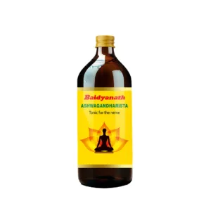 Baidyanath Ashwagandharista, Ashwagandharista benefits, Ayurvedic tonic for strength, stamina booster Ayurvedic syrup, Ashwagandha tonic for energy, stress support Ayurvedic medicine, vitality tonic Ayurveda, nervous system support syrup, Baidyanath wellness tonic, Ashwagandharista uses