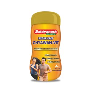 Baidyanath Chyawan-Vit Sugarfree, Chyawan Vit Sugarfree benefits, sugar free chyawanprash, Ayurvedic immunity booster, Amla health supplement, sugar free Ayurvedic tonic, respiratory health supplement, antioxidant Ayurvedic product, Baidyanath Chyawan-Vit uses, Ayurvedic wellness supplement