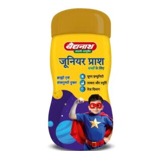 Baidyanath Junior Prash for the All Rounders, Junior Prash benefits, Ayurvedic supplement for children, immunity booster for kids, brain development supplement, children's health tonic, growth support Ayurvedic product, memory booster for children, Baidyanath Junior Prash uses, Ayurvedic nutrition supplement for kids