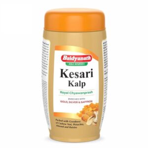 Baidyanath Kesari Kalp Royal Chyawanprash, Kesari Kalp Chyawanprash benefits, Ayurvedic immunity booster, saffron chyawanprash, immunity support supplement, Ayurvedic health tonic, chyawanprash for stamina, respiratory health supplement, Baidyanath chyawanprash, Ayurvedic vitality booster