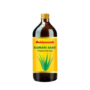 Baidyanath Kumari Asav, Kumari Asav benefits, Ayurvedic digestive tonic, Aloe Vera Ayurvedic syrup, liver health Ayurvedic medicine, women's wellness tonic, appetite booster Ayurvedic tonic, metabolic health supplement, Baidyanath Kumari Asav uses, Ayurvedic health tonic