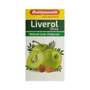 Baidyanath Liverol Strong Tablet, Liverol Strong benefits, Ayurvedic liver tonic, liver detox tablet Ayurveda, liver health supplement, digestion support Ayurvedic medicine, appetite booster tablet, liver care Ayurvedic medicine, Baidyanath liver medicine, Liverol Strong uses