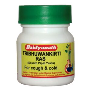 Baidyanath Tribhuwan Keerti Ras Tablet, Tribhuwan Keerti Ras benefits, Ayurvedic medicine for cough and cold, respiratory support Ayurvedic tablet, immunity booster Ayurveda, fever support Ayurvedic medicine, digestive health tablet Ayurveda, Baidyanath Tribhuvan Kirti Ras, Ayurvedic respiratory wellness tablet, Tribhuwan Keerti Ras uses