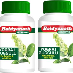 Baidyanath Yogaraj Guggulu, Yogaraj Guggulu benefits, Ayurvedic medicine for joint health, Guggulu tablet for mobility, joint support Ayurvedic medicine, musculoskeletal wellness supplement, Ayurvedic medicine for flexibility, digestive support tablet Ayurveda, Baidyanath Yogaraj Guggulu uses, Ayurvedic joint care tablet