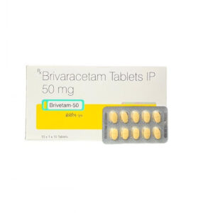 Brivetam 50 Tablet, Brivaracetam 50 mg Tablet, epilepsy medicine, seizure treatment tablet, partial onset seizure medicine, anticonvulsant tablet, Brivaracetam uses, epilepsy management medicine, prescription seizure medication, antiepileptic drug, Brivetam Tablet benefits, seizure control medicine, neurological disorder treatment, epilepsy care tablet.